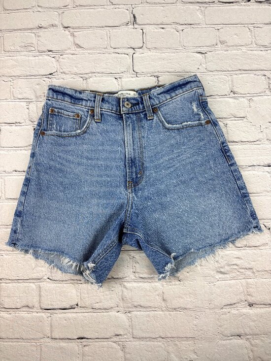 Abercrombie & Fitch Pants - Abercrombie & Fitch Light Blue Denim Jean Shorts